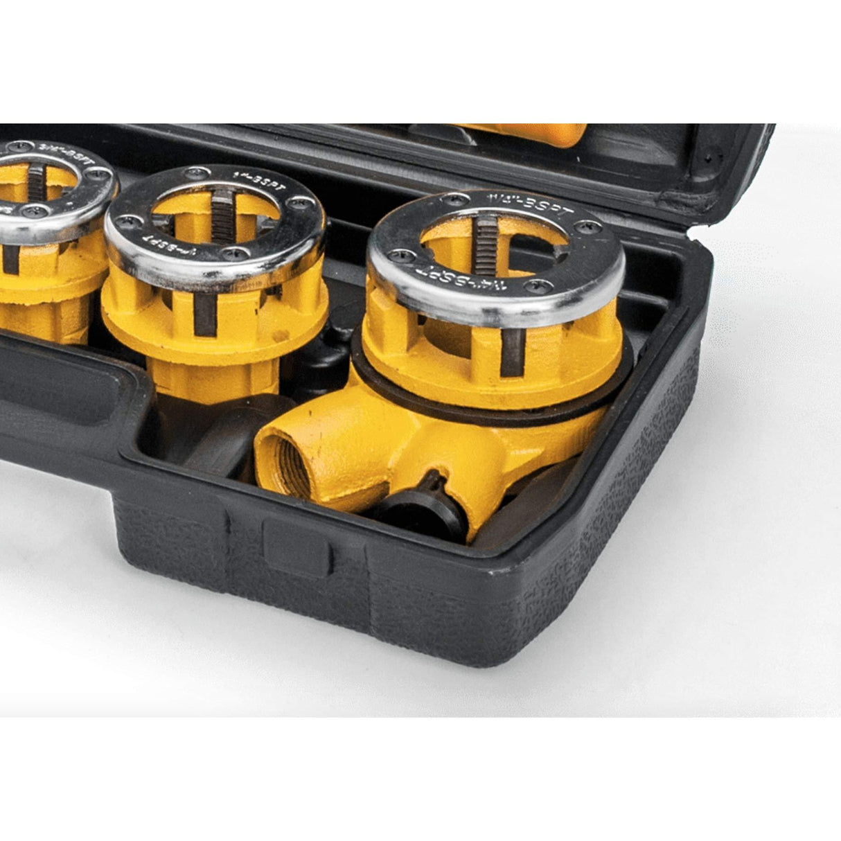 VITO Professional 3/8-1 1/4 Zoll Schneidkluppensatz - 7-tlg. - Schneidkluppe Gewindeschneider Rohrschneider Schneideisen - Qualität von VITO - Tools.de TP Profishop GmbH