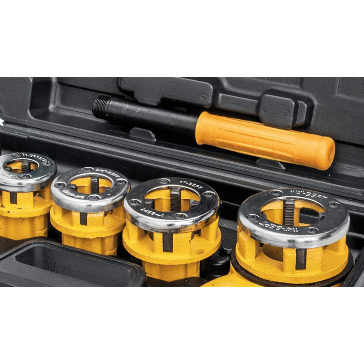 VITO Professional 3/8-1 1/4 Zoll Schneidkluppensatz - 7-tlg. - Schneidkluppe Gewindeschneider Rohrschneider Schneideisen - Qualität von VITO - Tools.de TP Profishop GmbH