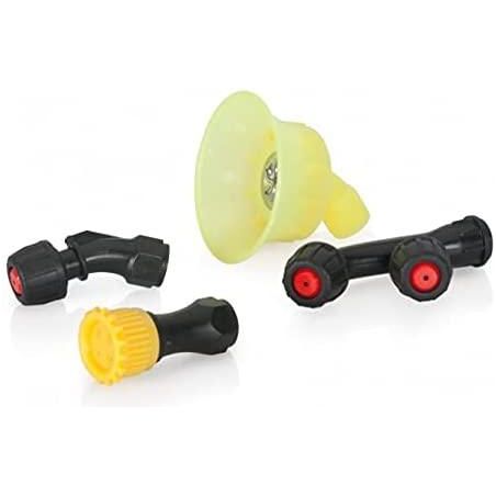 VITO Professional Düsenset für rückentragbarer 16 Liter Blei & Lithium Akku Drucksprüher Rückenspritze Pflanzensprüher Unkrautspritze - Leicht zu reinigen (Düsenset VIPU16BB + BC) - Tools.de TP Profishop GmbH