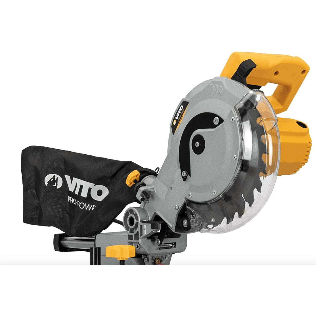 VITO Professional Kapp und Gehrungssäge 1800 W Zugsäge Teleskoparm Laser LED (1800 W, Sägeblatt Ø 216 mm, 5000 rpm, schwenkbarer Sägekopf) - Tools.de TP Profishop GmbH