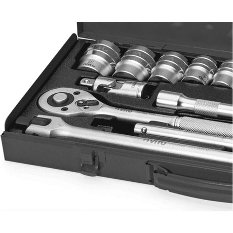 VITO Professional Werkzeugsatz 10-32 mm Steckschlüsselsatz Knarrenkasten Ratschenkasten VITO - Tools.de TP Profishop GmbH
