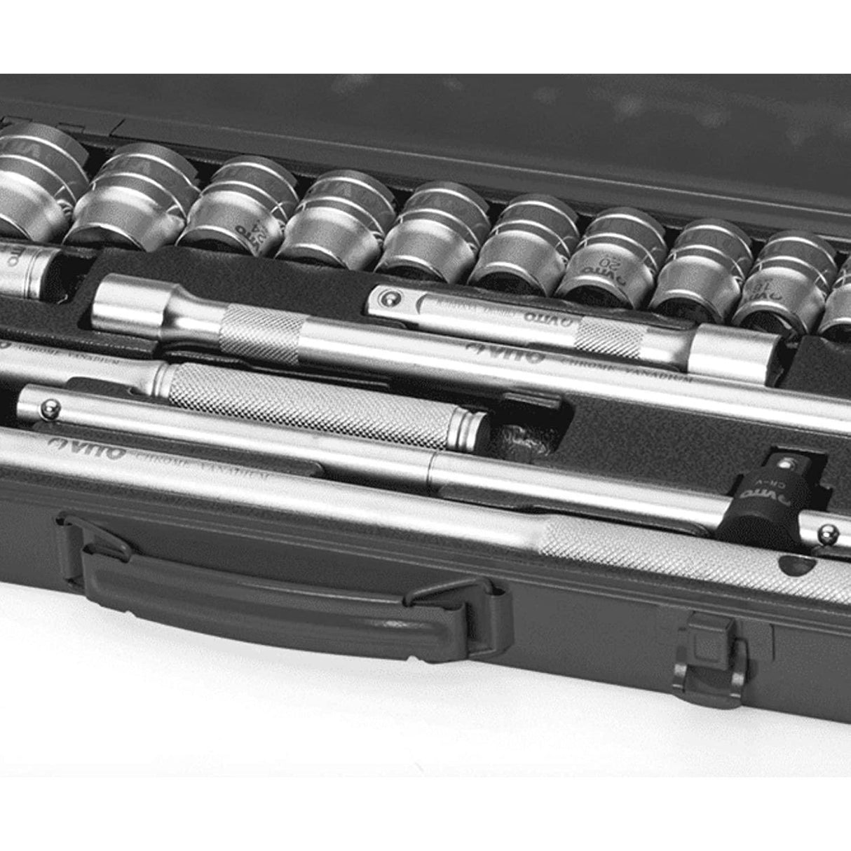 VITO Professional Werkzeugsatz 10-32 mm Steckschlüsselsatz Knarrenkasten Ratschenkasten VITO - Tools.de TP Profishop GmbH
