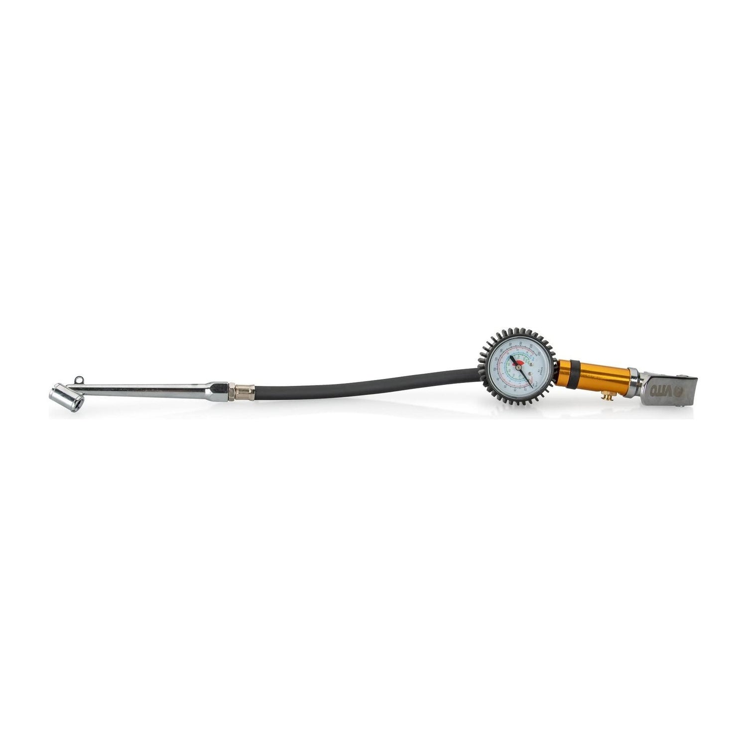VITO Professionelle Aufblaspistole mit Manometer, Maximaler Druck: 15 bar, Abmessungen: 1/4” - 6 mm, schnelle Ankupplung, Reifendruck-Prüfer für Auto, Motorrad, Lkw uvm.- VIPEM - Tools.de TP Profishop GmbH