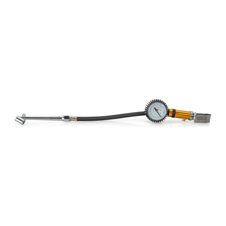 VITO Professionelle Aufblaspistole mit Manometer, Maximaler Druck: 15 bar, Abmessungen: 1/4” - 6 mm, schnelle Ankupplung, Reifendruck-Prüfer für Auto, Motorrad, Lkw uvm.- VIPEM - Tools.de TP Profishop GmbH