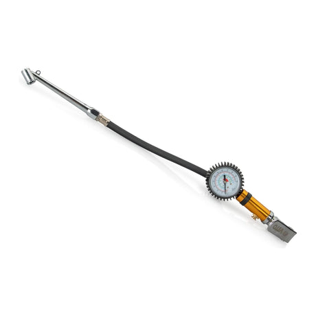 VITO Professionelle Aufblaspistole mit Manometer, Maximaler Druck: 15 bar, Abmessungen: 1/4” - 6 mm, schnelle Ankupplung, Reifendruck-Prüfer für Auto, Motorrad, Lkw uvm.- VIPEM - Tools.de TP Profishop GmbH