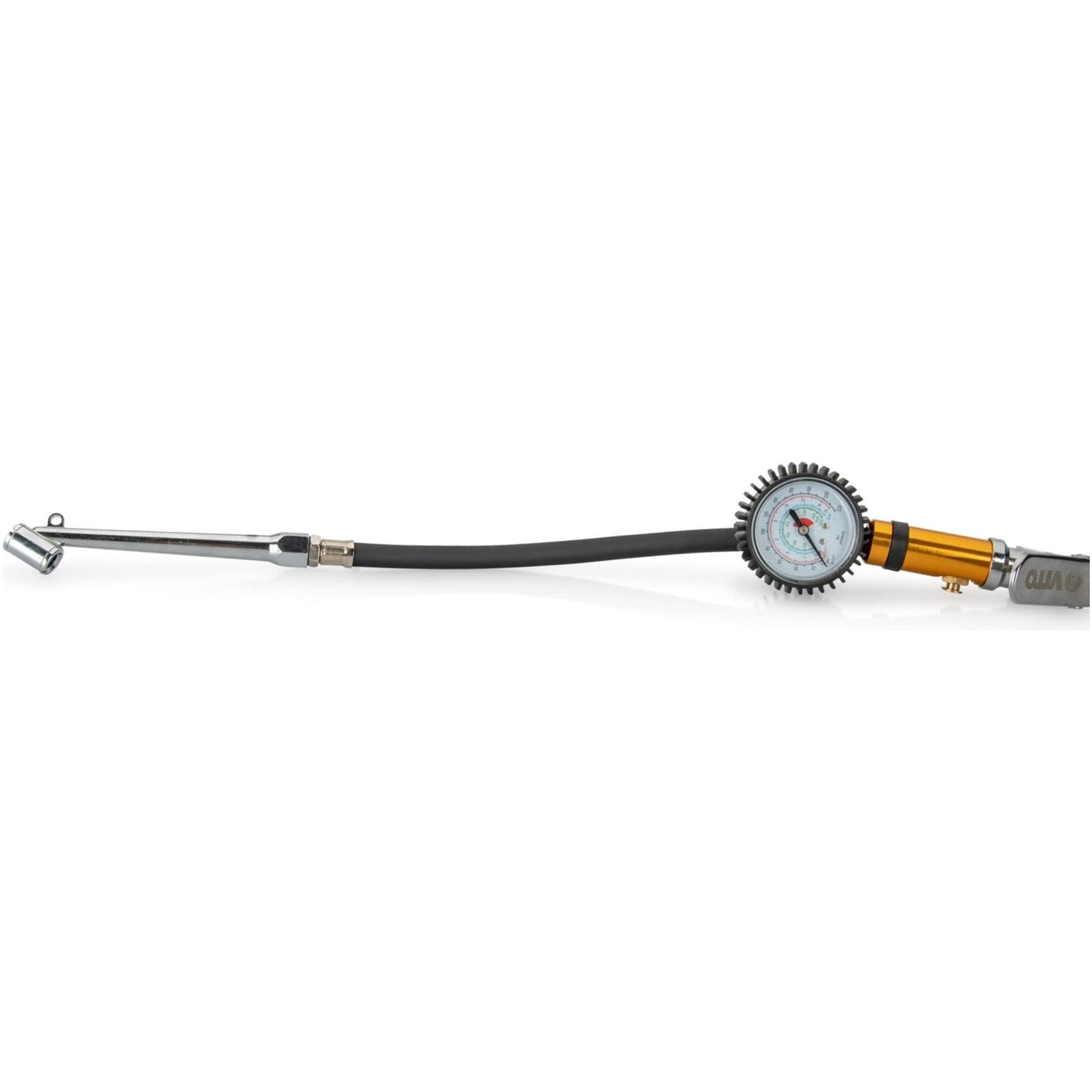 VITO Professionelle Aufblaspistole mit Manometer, Maximaler Druck: 15 bar, Abmessungen: 1/4” - 6 mm, schnelle Ankupplung, Reifendruck-Prüfer für Auto, Motorrad, Lkw uvm.- VIPEM - Tools.de TP Profishop GmbH