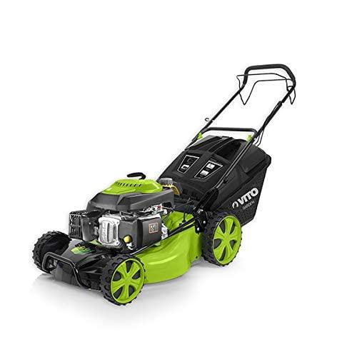 VITO Rasenmäher 6,5 Leistung 6,5 PS | 196 CC | 4-Takt-Motor,mit 7 Schnittstufen, ergonomisch geformten, mit Schaumstoff gepolsterten Griff, Kapazität von 70 l - (VIMR65A) - Tools.de TP Profishop GmbH
