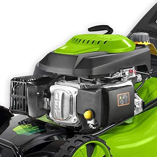 VITO Rasenmäher 6,5 Leistung 6,5 PS | 196 CC | 4-Takt-Motor,mit 7 Schnittstufen, ergonomisch geformten, mit Schaumstoff gepolsterten Griff, Kapazität von 70 l - (VIMR65A) - Tools.de TP Profishop GmbH