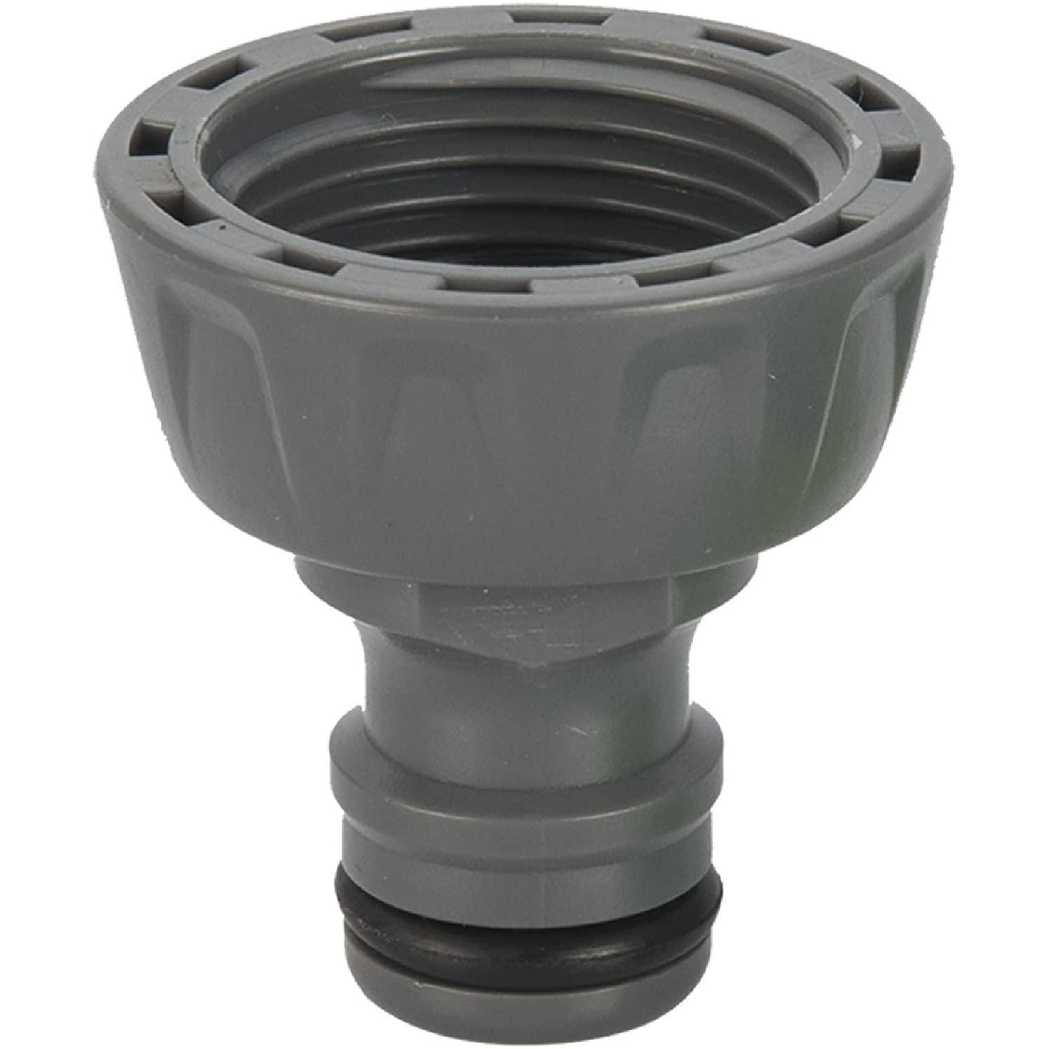 VITO Schlauchanschluss 3/4-1 Zoll Gartenschlauch Wasserhahn Gartenschlauchanschluss Hahnverbinder Anschluss für Zuhause Garten Schnellkupplung VIRF341 Schwarz/Grün - Tools.de TP Profishop GmbH