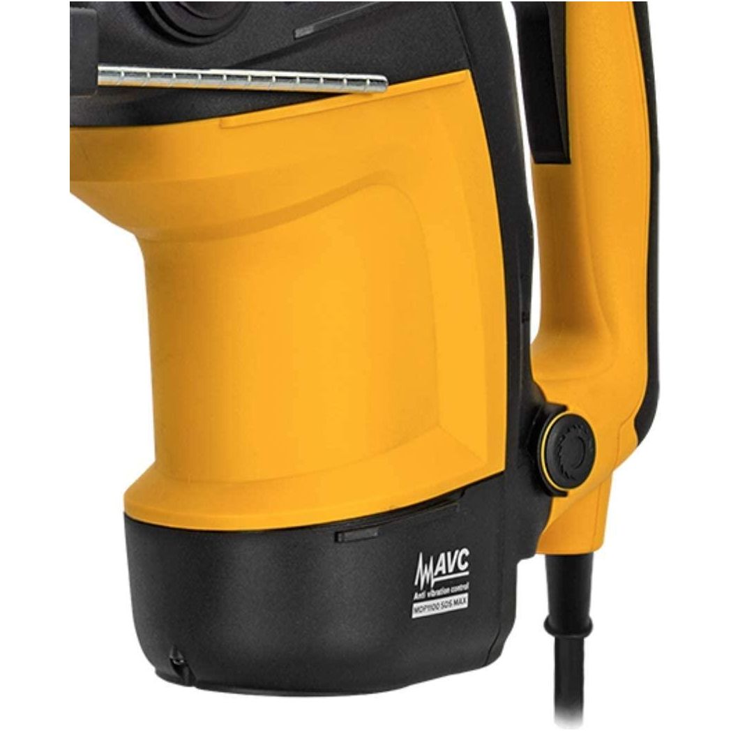VITO SDS-Max Bohrhammer, 1100W 1-7Joule Abbruchhammer VIMP1100, 1950-4680ipm 300-760U/Min, Anti-Vibration, Einstellung der Meißelposition; Sicherheits-Kupplungsvorrichtung, 28mm Bohrleistung in Beton - Tools.de TP Profishop GmbH