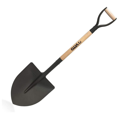 VITO Spatenschaufel (290 x 340 mm) mit YD-Stiel - Hochwertig und traditionell Handgeschmiedet Gartengeräte von VITO - Tools.de TP Profishop GmbH