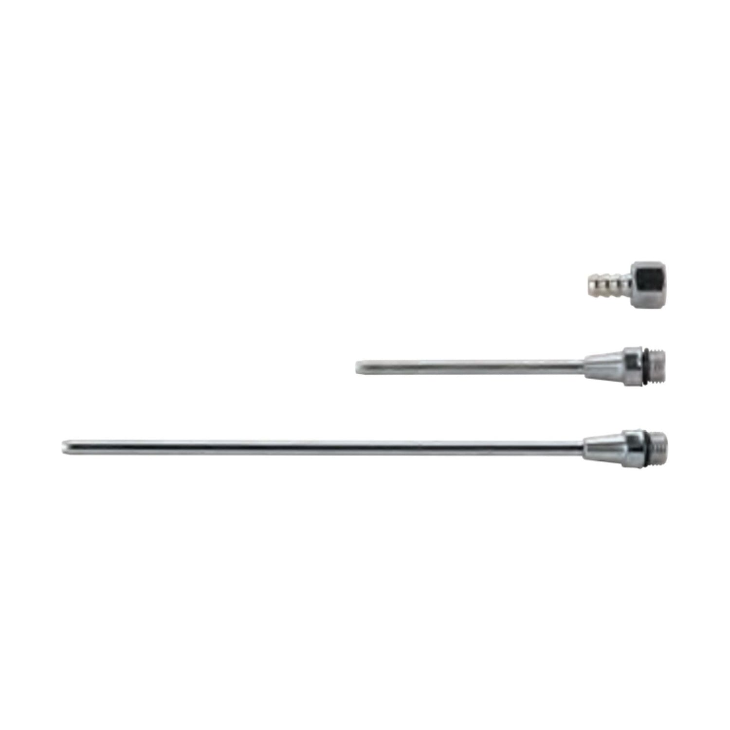 VITO Standard-Luftpistole - 3-Düsen-Satz, Max. 10 bar, 1/4" - 6 mm, Schnellkopplungsfunktion, insgesamt 4-Teiliges Set, grau, industrielle Reinigungswerkzeug - VIPLP3 - Tools.de TP Profishop GmbH