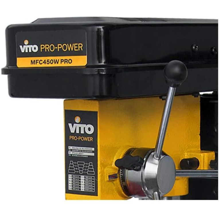 VITO Tischbohrmaschine VIMFC450A Säulenbohrmaschine 450W, Gusseisen-Kostruktion, 12 Geschwindigkeiten, Bohrfutter Spannbereich: 16mm - Tools.de TP Profishop GmbH