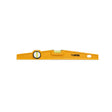 VITO Torpedo-Ebene 60 cm, Aluminiumrahmen; - Enthält 2 Blasen: Lot und Libelle; - Genauigkeit: 0,5 mm/m; - Aufhängeloch, Farbe: Gelb/schwarz, Abmessungen: 600x45x20mm - VINT60 - Tools.de TP Profishop GmbH