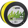 VITO Vierkantschnur 4,00mm 87m für Freischneider Nylon Faden Ersatzfaden Motorsense Kantenschneider quadratisch 4-kant Rasentrimmer Unkraut Trimmer für VITO Freischneider - Tools.de TP Profishop GmbH