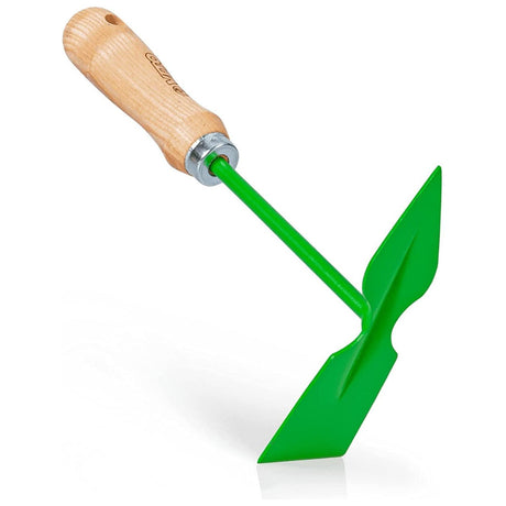 VITO Vintage kleine 25cm Gartenhäckchen, Hacke, Gartenhacke, Doppelhacke für Garten, zum lüften lockern & jäten, Unkrauthacke Herz-Rechteck - VISPBMS Handmade in Portugal - Tools.de TP Profishop GmbH