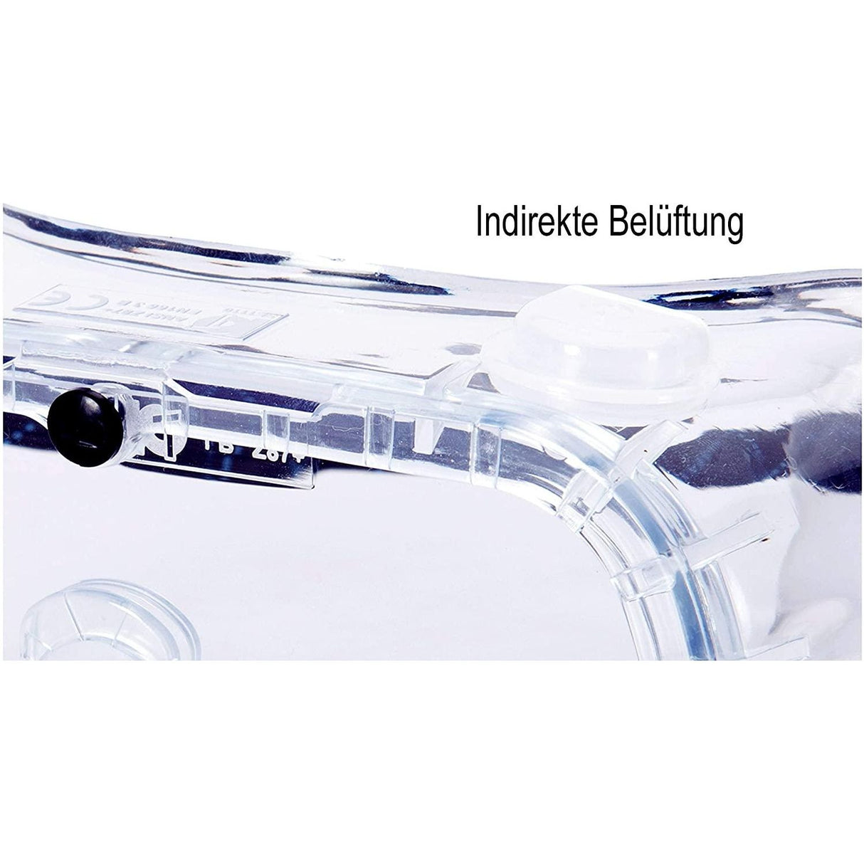 VITO Vollsichtbrille indirekte Belüftung Vollsichtschutzbrille Schutzbrille Überbrille Spritzschutzbrille - Tools.de TP Profishop GmbH