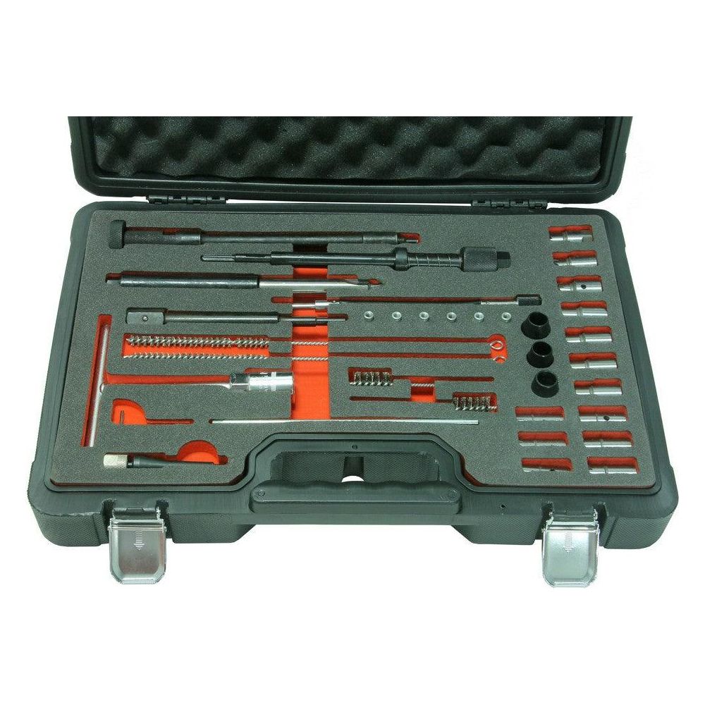 XPTools Injektorset und Schachtreinigungsset 35 Teile im Koffer / Reinigungssatz XP35ISC - Tools.de TP Profishop GmbH