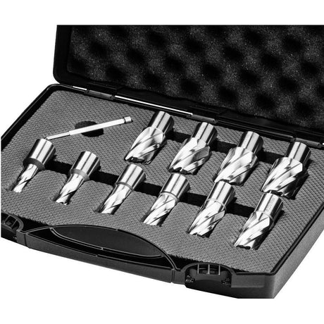 XPTools Kernbohrersatz HSS M2 11 Stück / Bohrersatz KB10PCS - Tools.de TP Profishop GmbH