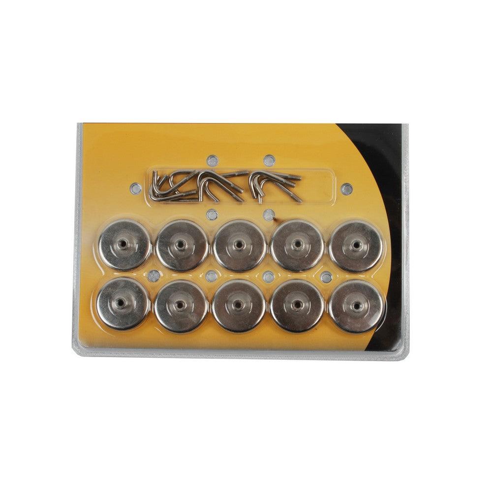 XPTools Magnethaken 10 Stück Tragkraft bis zu 3,5kg MH10SET - Tools.de TP Profishop GmbH