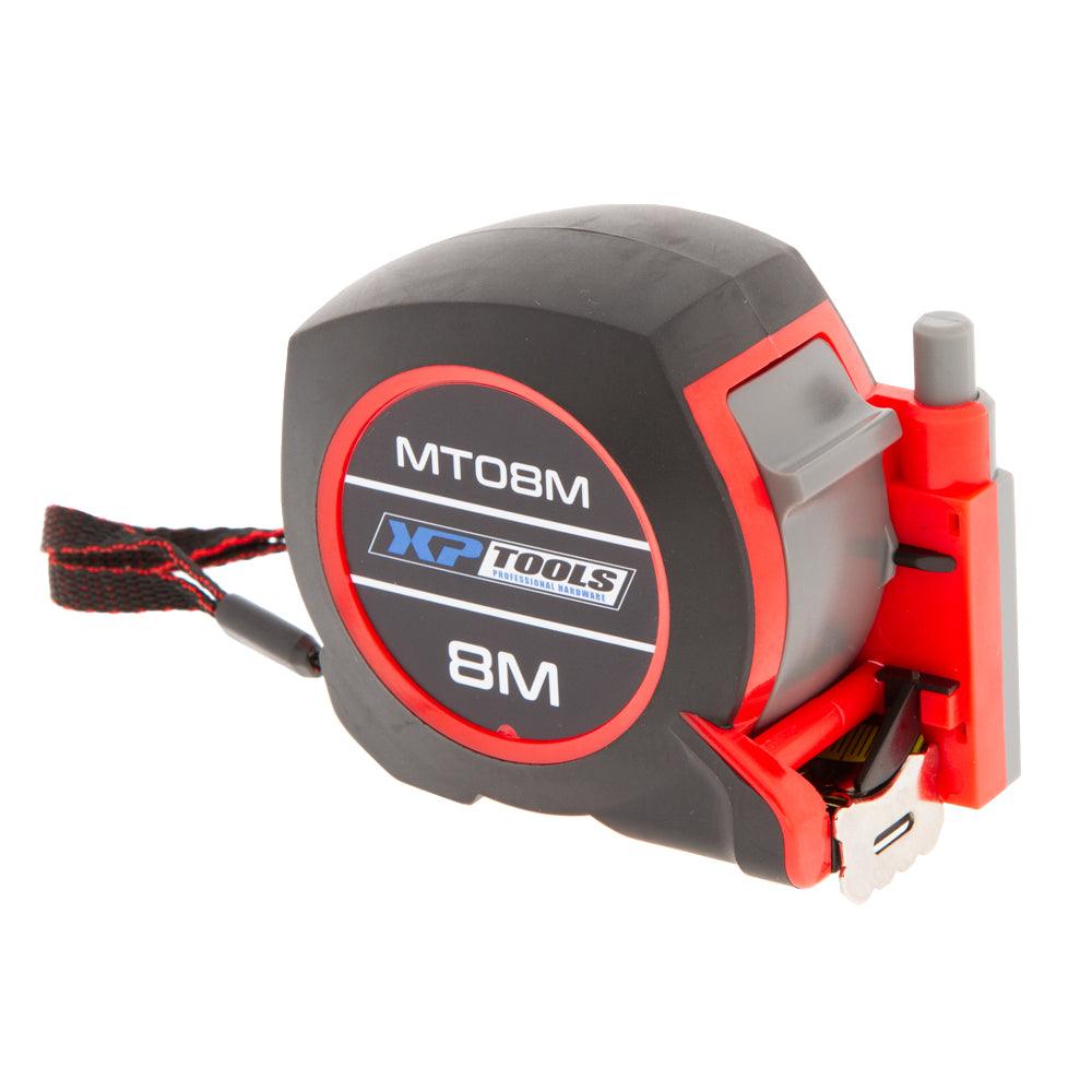 XPTools Maßband mit Marker 8 Meter Bandmaß MT08M - Tools.de TP Profishop GmbH
