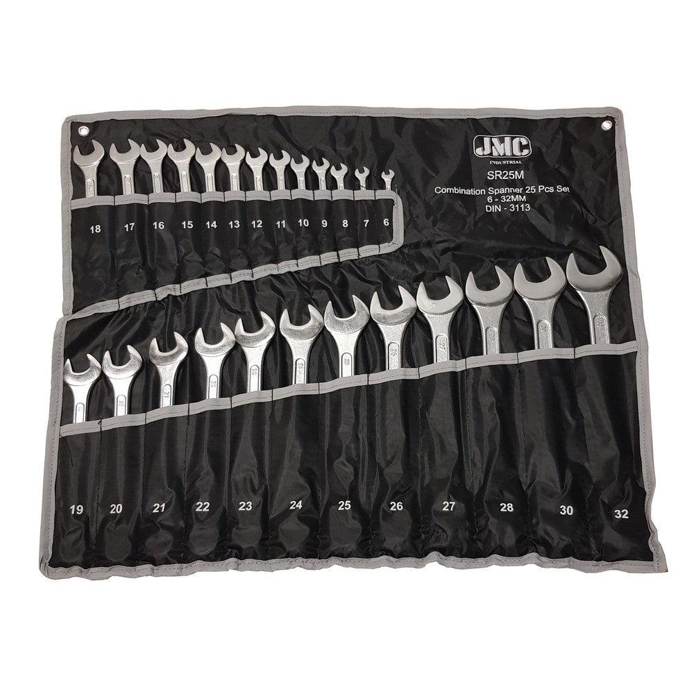 XPTools Maulringschlüssel Satz Metrisch 25 Teile 6-32mm / Maulschlüssel Set SR25M - Tools.de TP Profishop GmbH