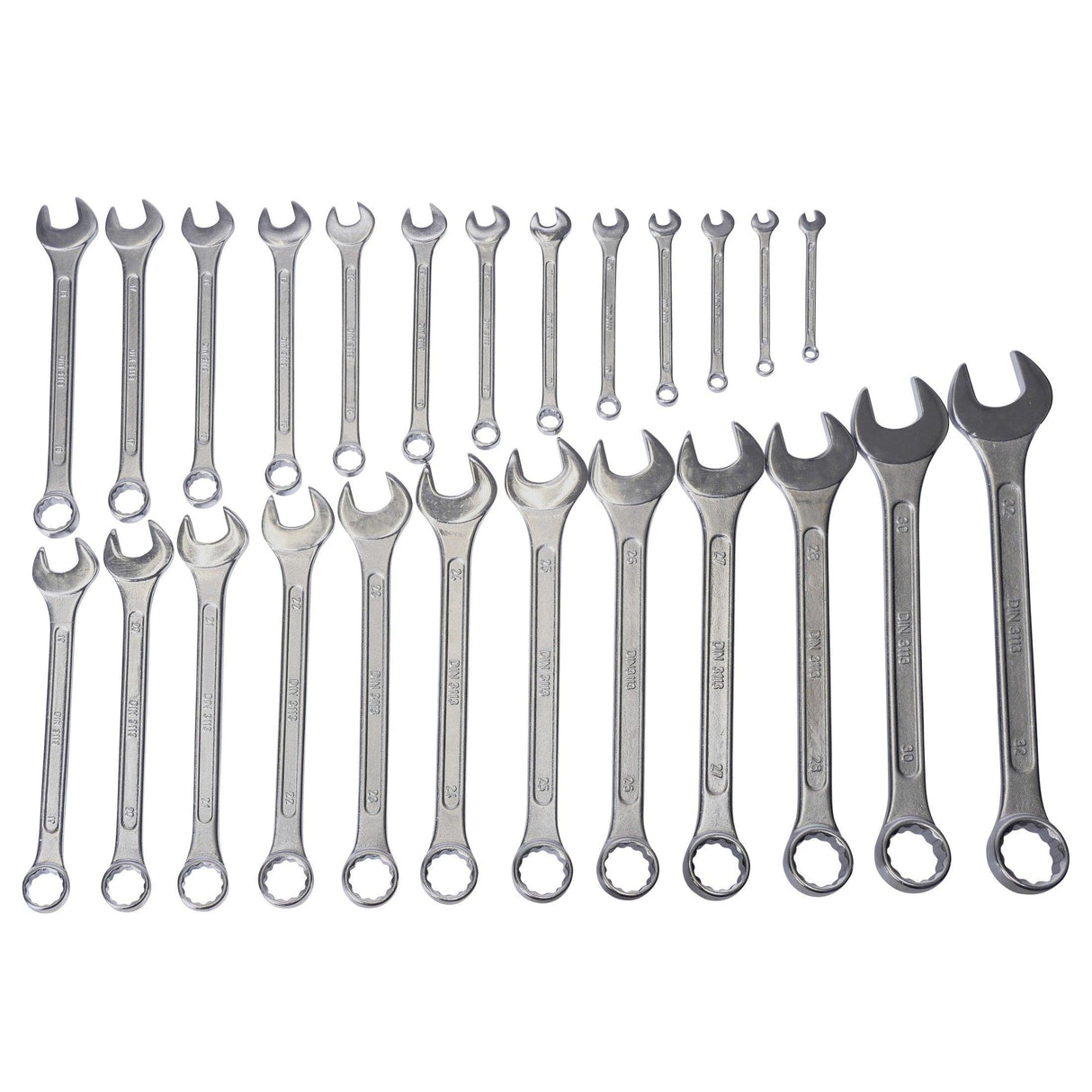XPTools Maulringschlüssel Satz Metrisch 25 Teile 6-32mm / Maulschlüssel Set SR25M - Tools.de TP Profishop GmbH
