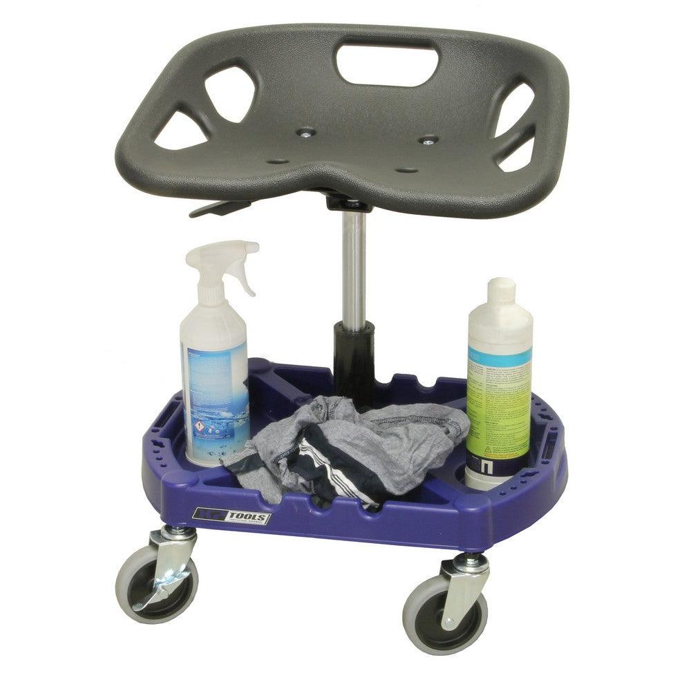 XPTools Montagehocker Werkstatthocker Hocker Montagestuhl Mobil Drehbar XPCS3L - Tools.de TP Profishop GmbH