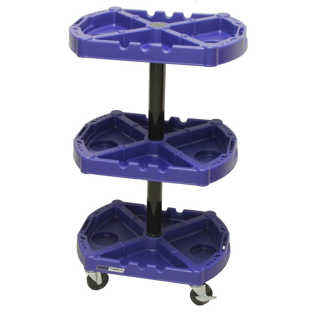 XPTools Montagewagen Montagetrolley Werkzeug-Trolley mit 3 Regalen XPCS4U - Tools.de TP Profishop GmbH