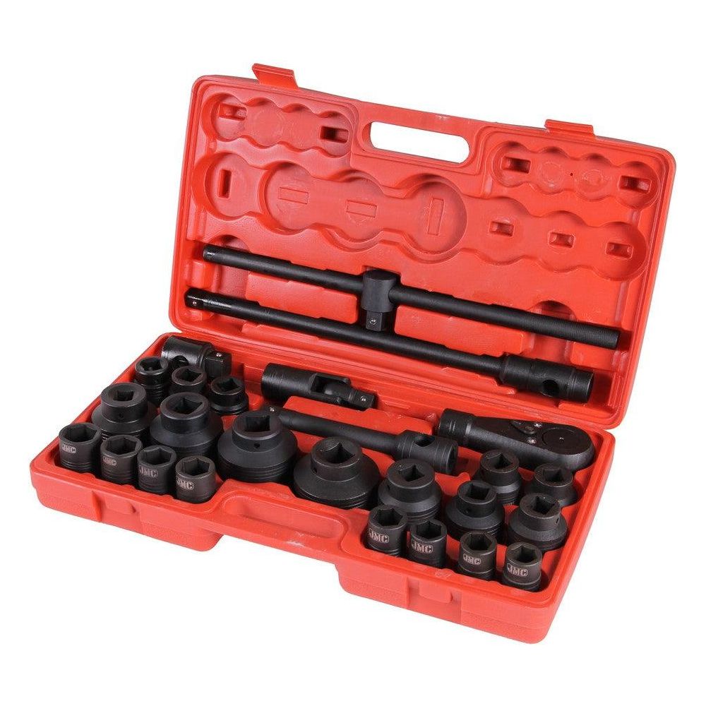 XPTools Nusskasten Impact 3/4'' und 1'' 26 Teile Metrisch / Stecknüsse Steckschlüssel Satz SW26MM - Tools.de TP Profishop GmbH