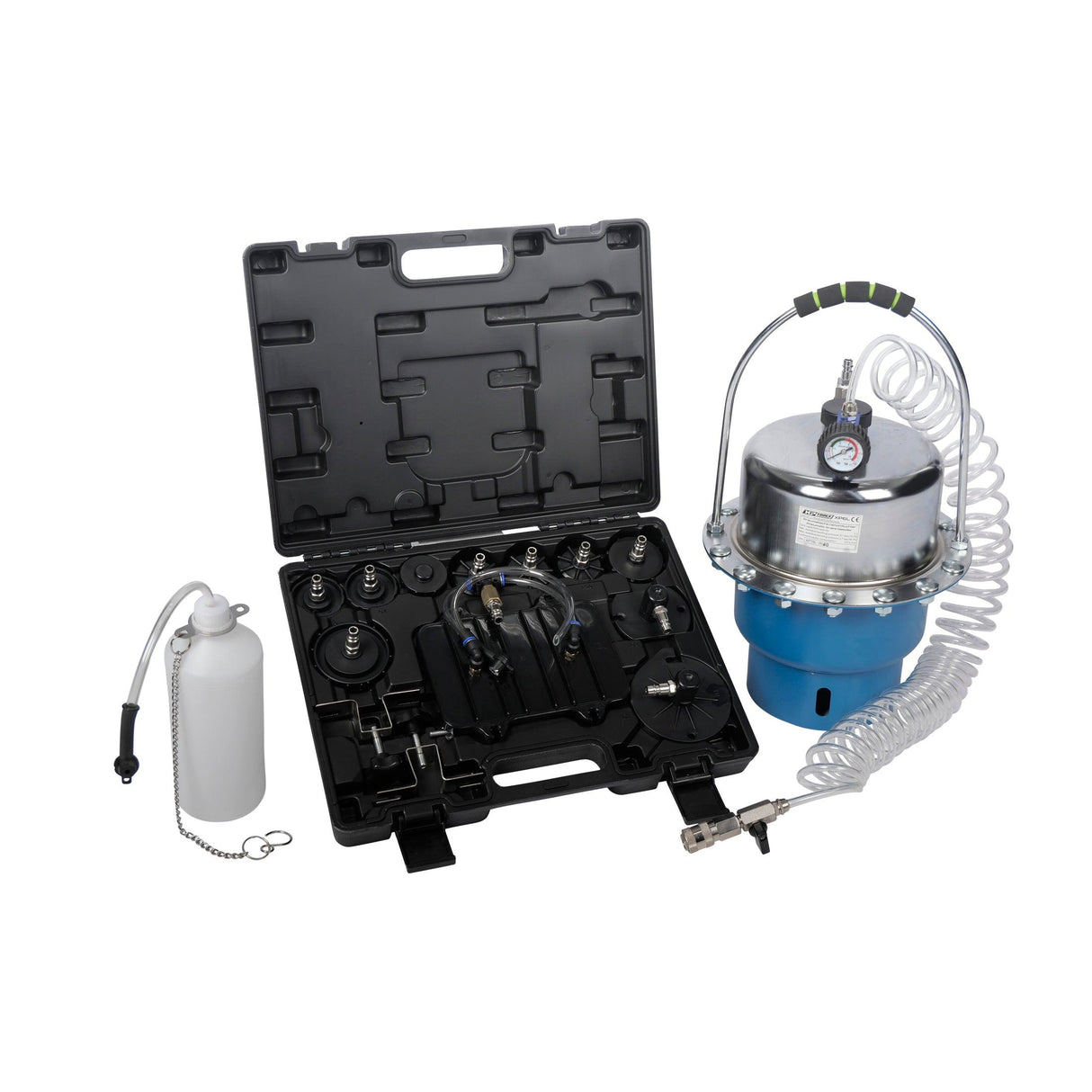 XPTools Pneumatischer Bremsentlüftungssatz 20 Teile / Bremsentlüftung XP6L - Tools.de TP Profishop GmbH
