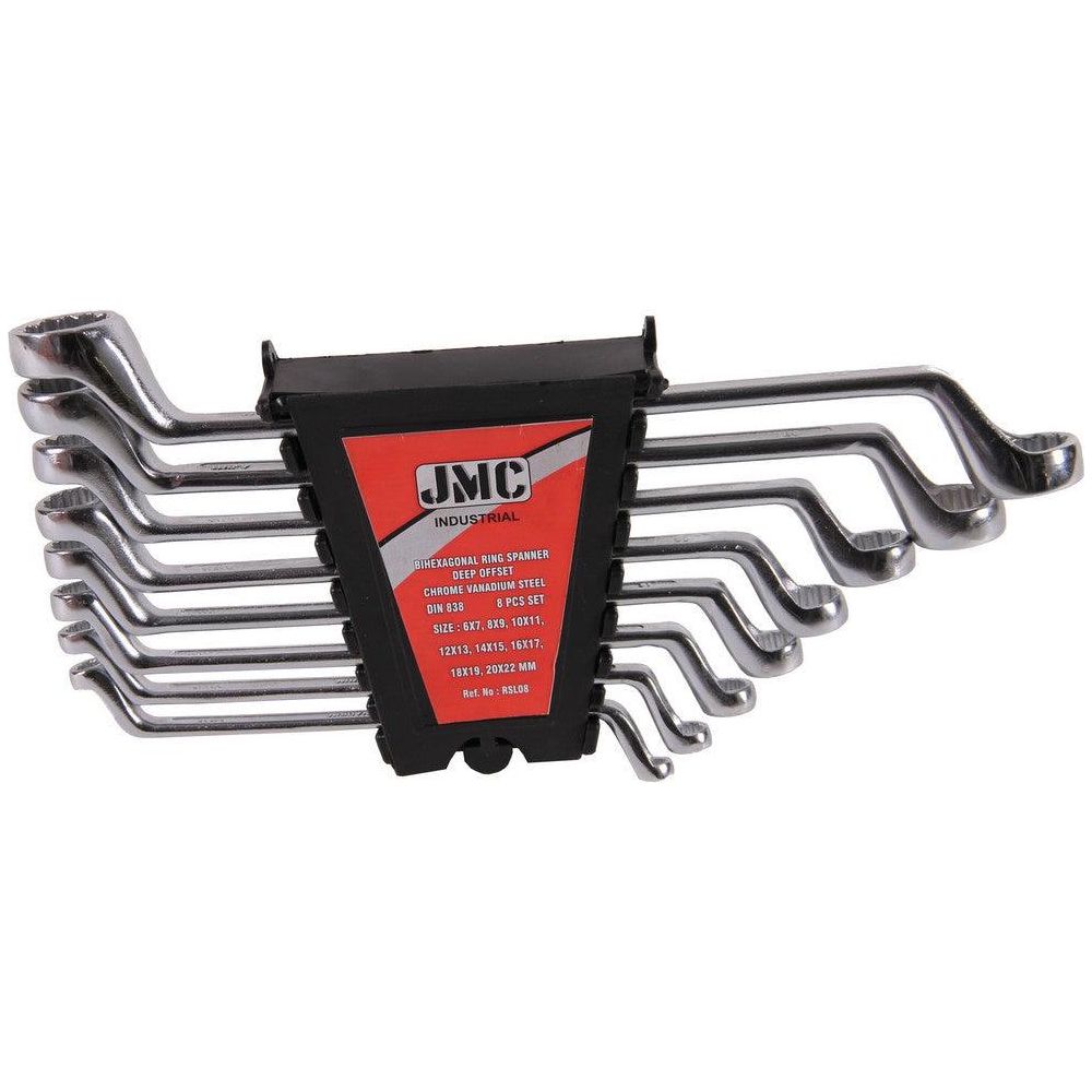 XPTools Ringschlüssel Satz 8 Teile / Schraubenschlüssel Set RSL08 - Tools.de TP Profishop GmbH