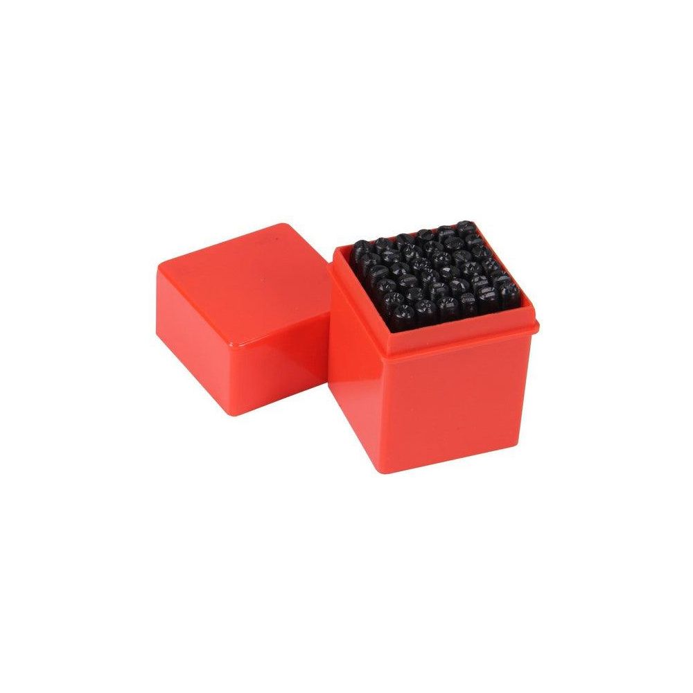 XPTools Schlagbuchstaben und Zahlen 36 Teile 4mm Stahl / Stanzstempel / Schlagstempel SLL4 - Tools.de TP Profishop GmbH