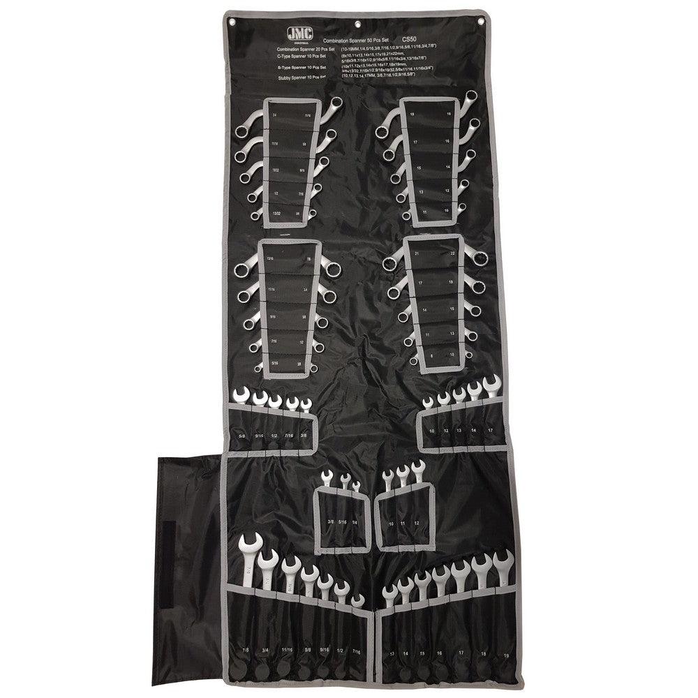 XPTools Schlüsselsatz Metrisch und Inch 50 Teile / Set mit Maulschlüssel und Ringschlüssel CS50 - Tools.de TP Profishop GmbH