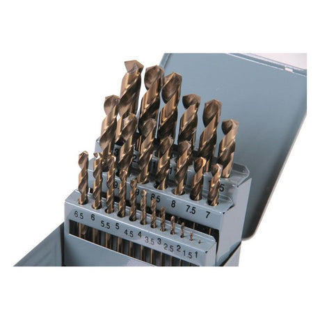 XPTools Spiralbohrer Satz 25 Teile Kobalt Split Point HSS 25 DR25KBK - Tools.de TP Profishop GmbH