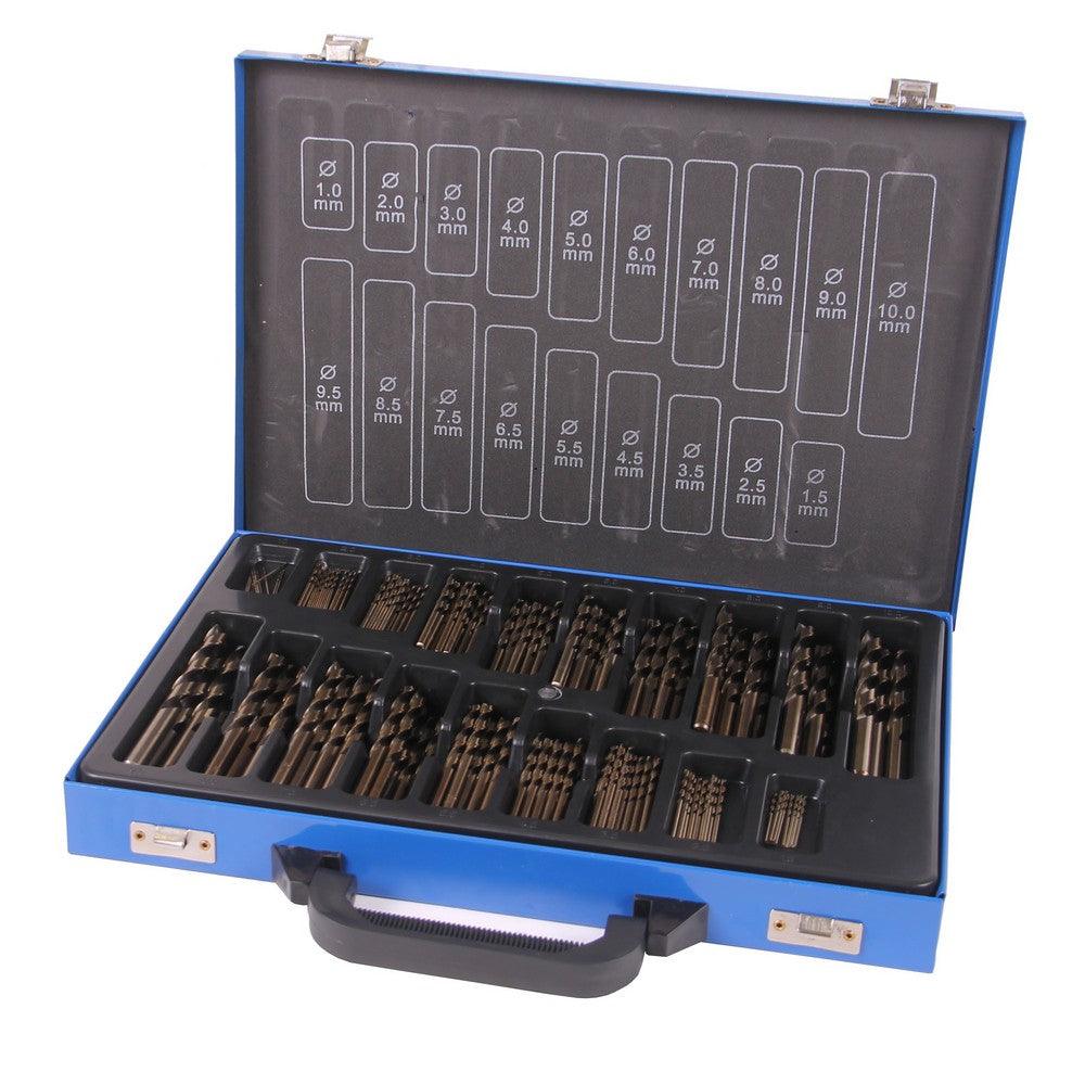 XPTools Spiralbohrer Satz Kobalt HSS 170 Teile / Bohrerset DR170KBK - Tools.de TP Profishop GmbH