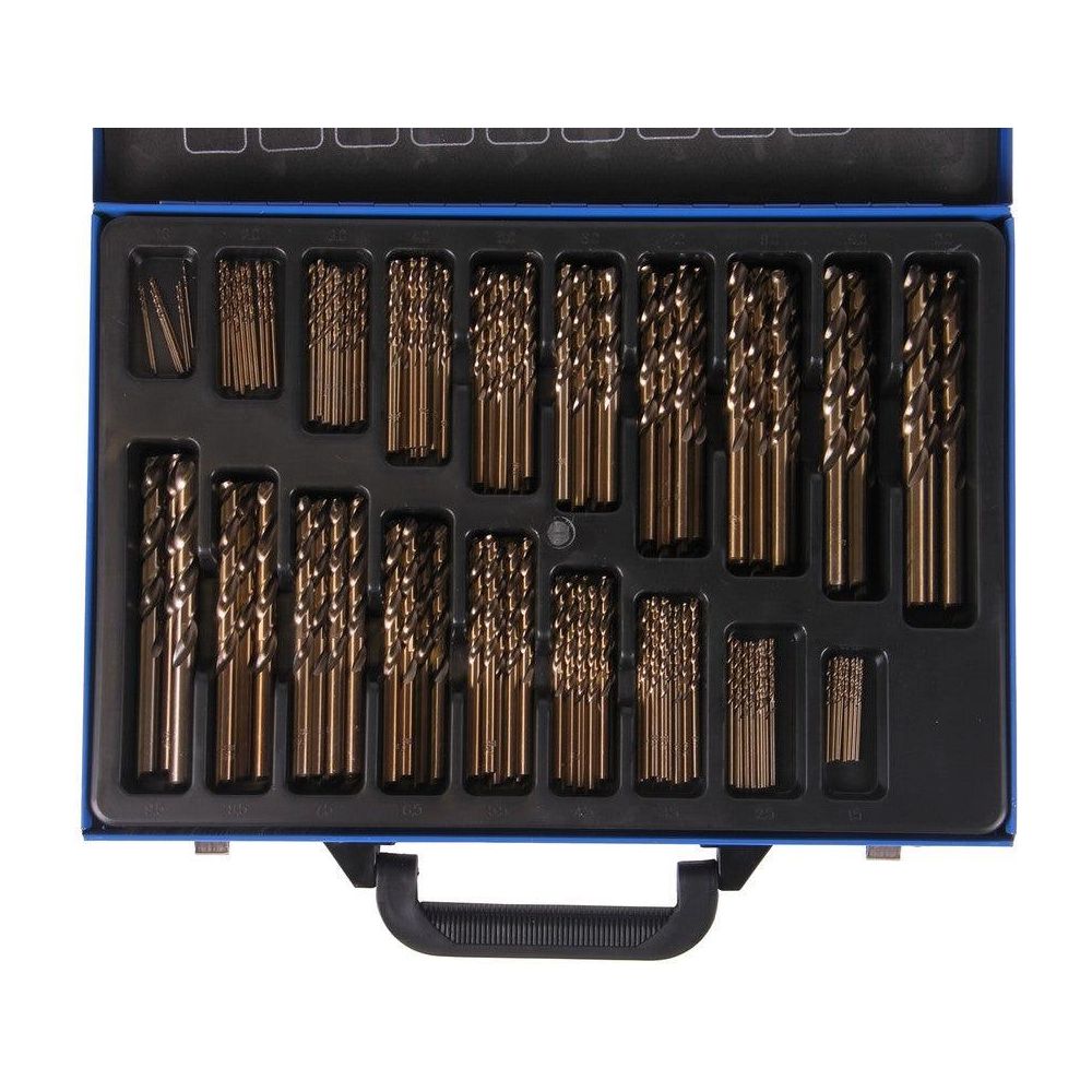 XPTools Spiralbohrer Satz Kobalt HSS 170 Teile / Bohrerset DR170KBK - Tools.de TP Profishop GmbH