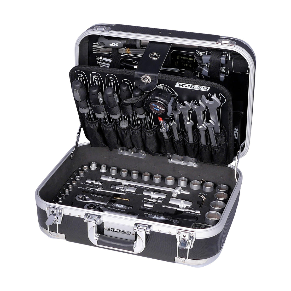 XPTOOLS Werkzeugkoffer 230 Teile / Werkzeug Koffer XP228TK - Tools.de TP Profishop GmbH