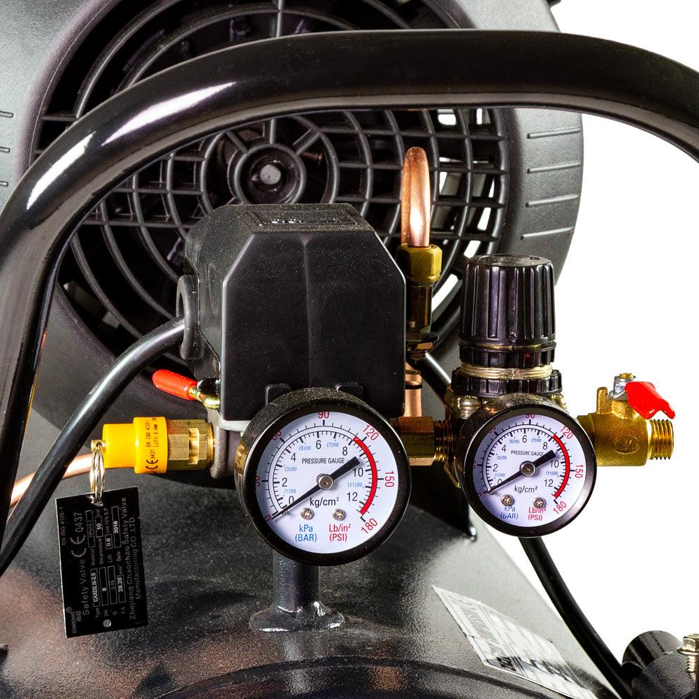 ZionAir 10 Bar Kompressor 50 Liter 2,2kW 230V 10bar 50l Tank - CP22VT05 - Tools.de TP Profishop GmbH