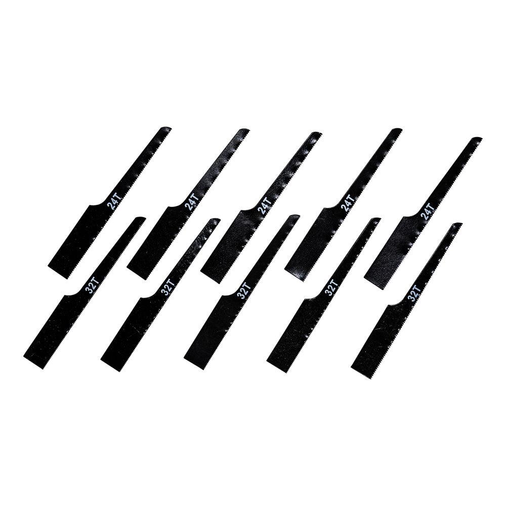 ZionAir 10x Sägeblätter für Druckluftsägen 24 und 32 Zähne (jeweils 5 Stück) - LZ040 - Tools.de TP Profishop GmbH