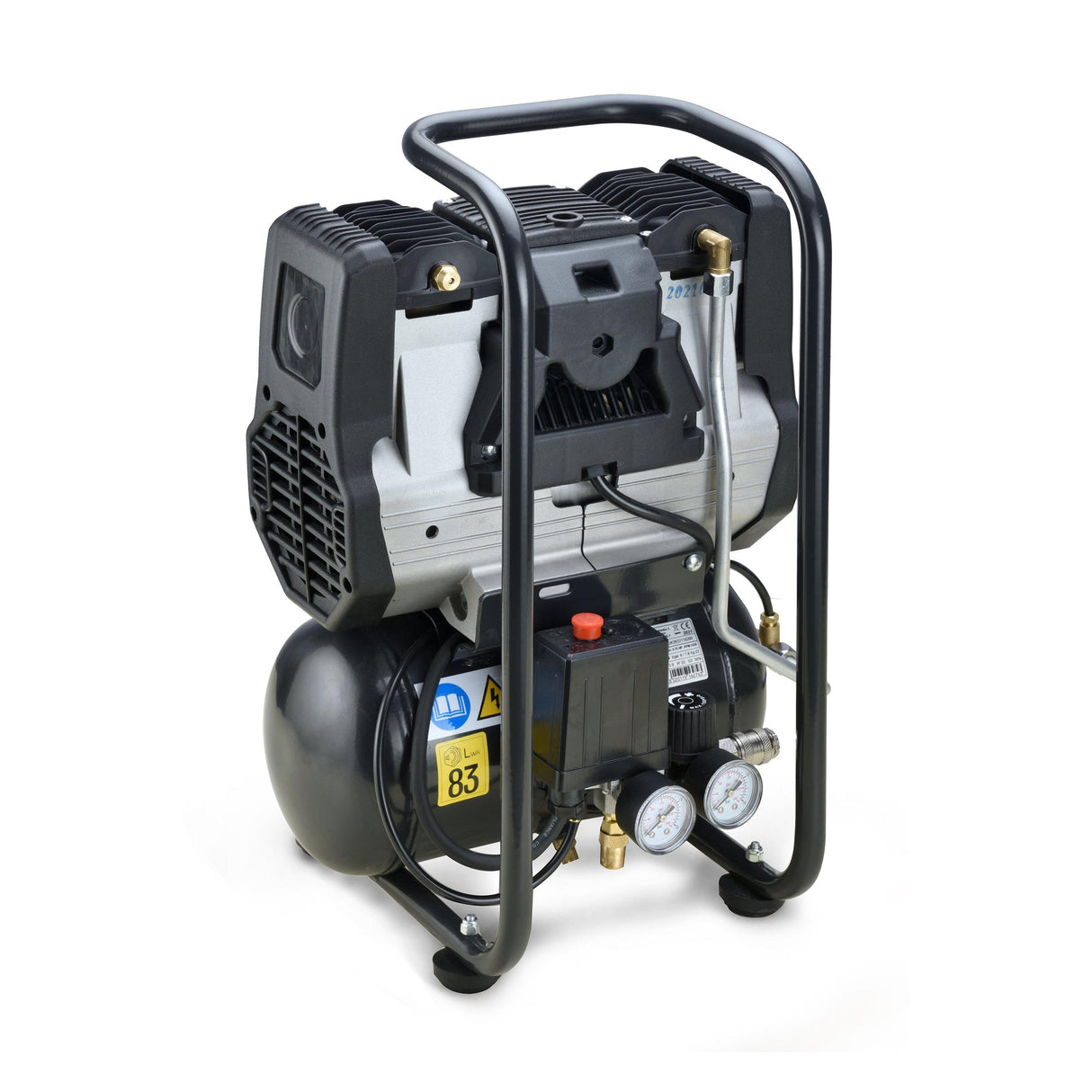 ZionAir 11 bar Silent Kompressor 6 Liter 0,56kW 230V 8 bar 6L Tank / Flüsterkompressor geräuscharm - CP7OS - Tools.de TP Profishop GmbH