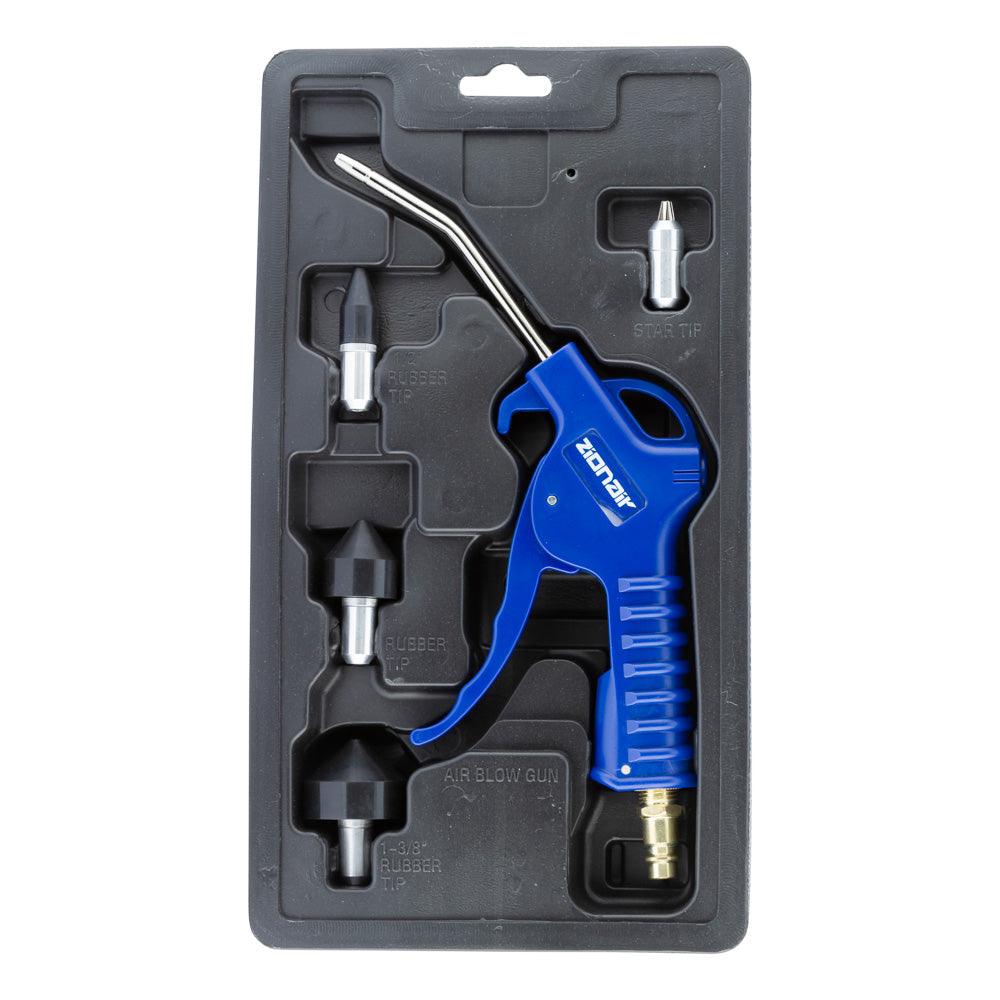 ZionAir Druckluftpistole / Blaspistole Set mit 4 Aufsätzen ABG04SET - Tools.de TP Profishop GmbH