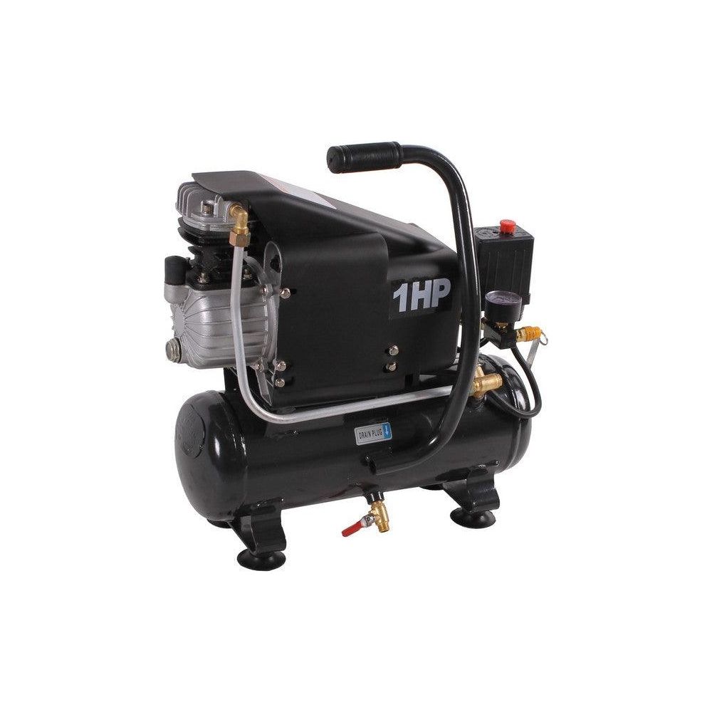 ZionAir kleiner 6L Kompressor 1PS 0,75KW 230V 8bar 6L Tank CP060T01 - Tools.de TP Profishop GmbH