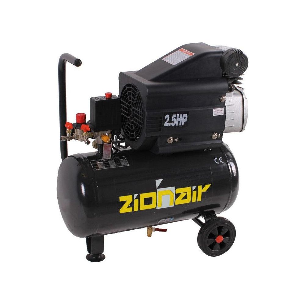 ZionAir Kompressor 2.5PS 2KW 230V 8bar 24L Tank CP122T03 - Tools.de TP Profishop GmbH