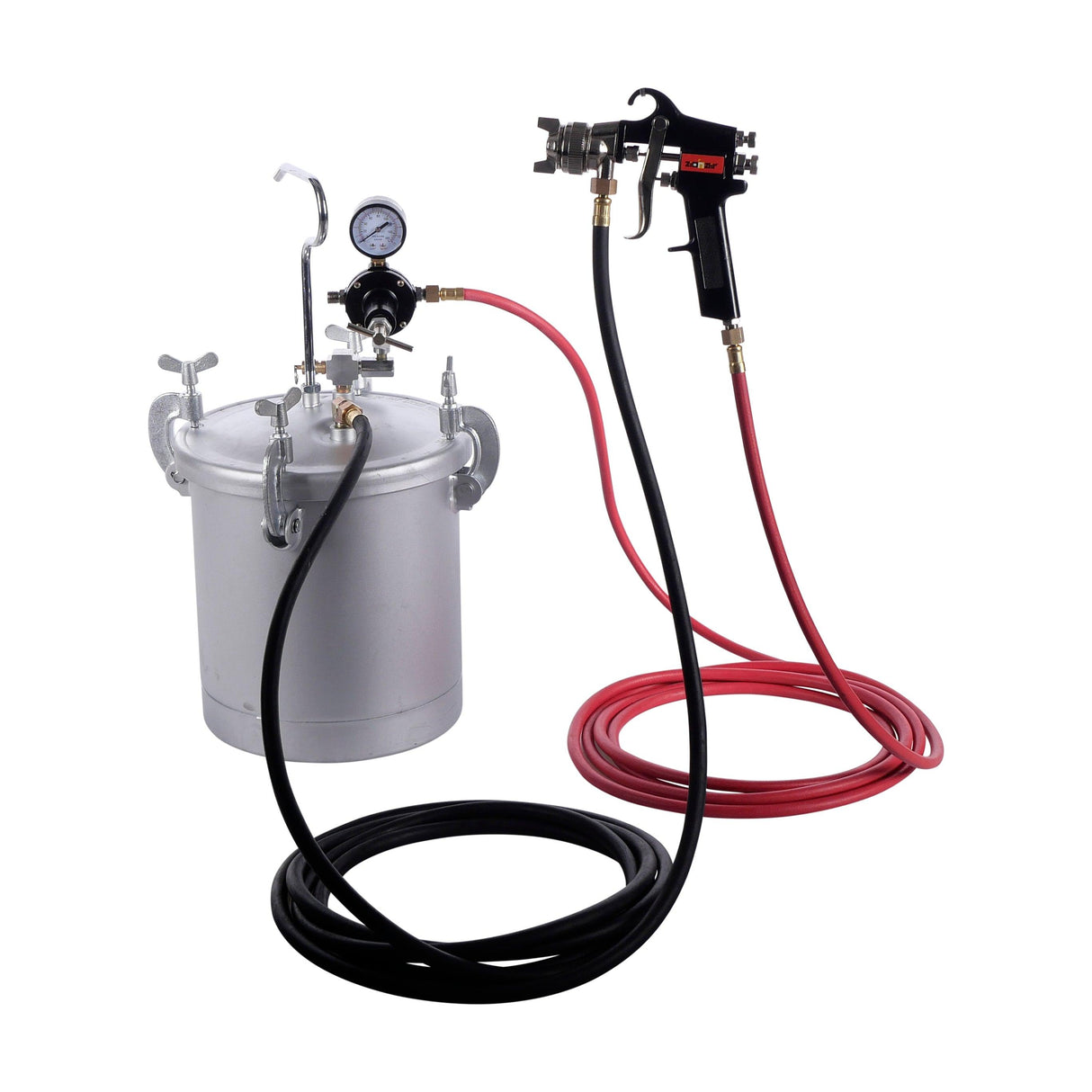 ZionAir Lackierpistole komplett mit 10L Tank / Farbspritzpistole PT08L - Tools.de TP Profishop GmbH