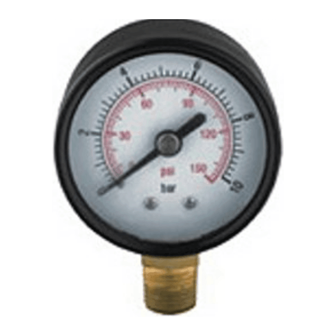 ZionAir Manometer Ø 50mm Vertikal DM50V - Tools.de TP Profishop GmbH