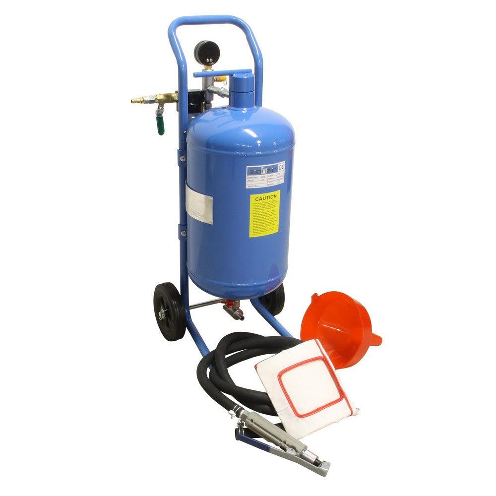 ZionAir Mobiles Sandstrahlgerät Glasperlen / Sandstrahler / Sandstrahlkessel / Kessel 20L SK5B - Tools.de TP Profishop GmbH