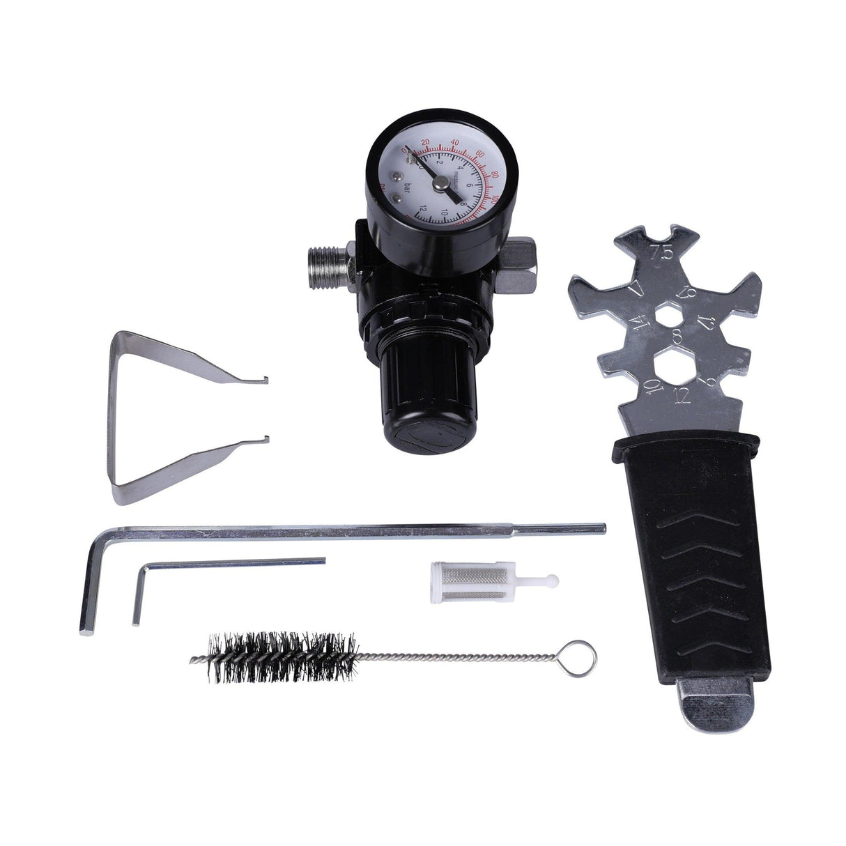 ZionAir Pneumatisches Farbspritzgerät / Druckluft-Farbspritzpistole / Lackierpistole / Farbsprühgerät 1,3 mm SG2BS - Tools.de TP Profishop GmbH