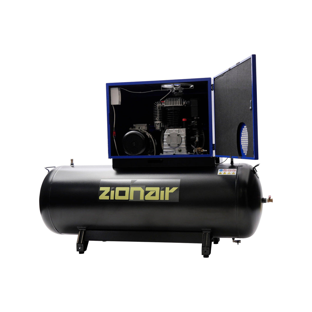 ZionAir Profi Kompressor Silent 5,5kW 400V 11bar 500 Liter Tank Stern-Dreieck CP55S500SD - Tools.de TP Profishop GmbH