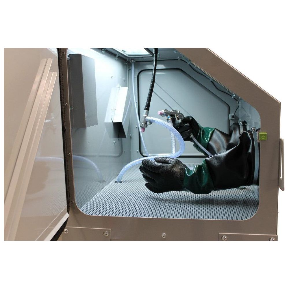 ZionAir Profi Sandstrahlkabine Sandstrahler Sandstrahlgerät 350L mit 2 Seitentüren Strahlkabine SB35A - Tools.de TP Profishop GmbH